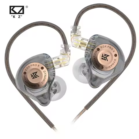 KZ EDX PRO X Dynamic Drive Earphone HIFI Bass Earbud Sport Music Cancelling Headsets KZ EDX PROX ZST