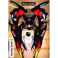 COVERSET HONDA DASH 110/125 RED BULL V1 V2 V3 V4