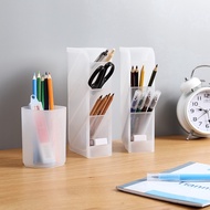 Muji Style 4 Grid Desktop Storage Multi-function Box  Desk Pen Pencil Case Make Up Cosmetic Holder