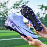 Original Football Boots Turf Training Field Artificial Grass AG/FG Five-a-side Soccer Shoes Children