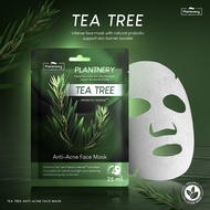 ราคาพิเศษ Plantnery Tea Tree Probiotic Intense Face Mask 25ml. แพลนท์เนอรี่ แผ่นมาส์กที ทรี สูตรดูแลปัญหาสิว