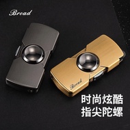 Mini Fidget Spinner Lighter Grinding Wheel Straight Chong Boutique Windproof Finger Toy Gift Lighter