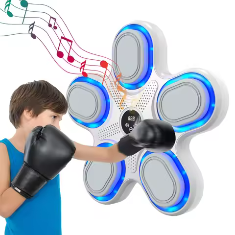 Smart Music Boxing Machine USB Rechargeable Boxing Fitness Machine Wall Mounted Boxing Target