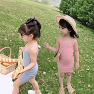 Summer Baby Suspender Skirt Girls Dress Baby Vest Skirt Children Hip Skirt Girls Fashion Q9PN