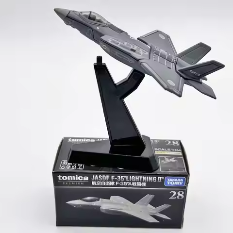 Genuine Takara Tomy Tomica Premium TP28 JASDF F-35A Fighter Jet 1/164 Diecast Metal Military Aircraf