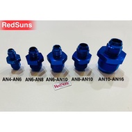 AN4 AN6 AN8 AN10 AN12 AN16 Male Adapter Fitting Hose End Fitting Adapter - Malaysia Ready Stock