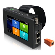 EVERSECU 5 in 1 CCTV Tester Support Up to 4K IP Camera & 720P/1080P/3mp/4mp/5 Megapixel AHD, TVI, CV