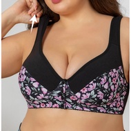 Plus Size Wireless Push-Up Seamless Bra - Sizes 40-52 Cups B to G - Sport & Lingerie