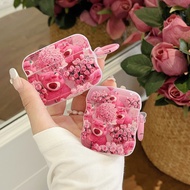 Strawberry Bear Cute Airpods Case Airpods Pro 2 Case Airpods Gen3 Case Silicone Airpods Gen2 Case Airpods Cases Covers