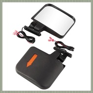 (QJWR) Golf Cart Side Mirrors with LED Turn Signal Light for Club Car and Others Golf Cart