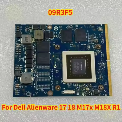 9R3F5 09R3F5 CN-09R3F5 For Dell Alienware 17 18 M17x M18X R1 GTX 765M 2GB Video Card MXM 3.0 Fully T