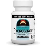 Source Naturals Pycnogenol 50 mg Proanthocyanidin Complex - 60 Tablets