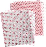 Abaodam 100 Sheets Sandwich Greaseproof Paper candy wrappers hamburger wrappers food grade wrap paper versatile food paper cupcake wrappers air fryer food beeswax sandwich wrap Food Wraps