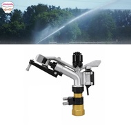 YRBWDMY Irrigation Sprinkler, with 3 Nozzles 1 Inch DN25 Female Thread Impact Sprinkler, Heavy Duty 