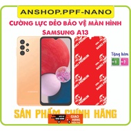 Toughened flexible screen protector for Samsung A13 phone