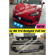 Toyota gt 86 trd bodykit skirt lips