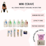 Cerave Mini Lotion / SA Cream / Cream / Hydrating / Foaming / Acne Foam / PM AM Lotion /Sunscreen / 