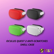 (Accessories Oculus)Silicone Protective Cover For Oculus Quest 2 VR Headset, Head Anti-scratches She