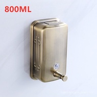 Biggers 304 Stainless Steel Wall Mounted Hand Soap Dispenser Antique Bronze Color 800ML 500ML UXTE C