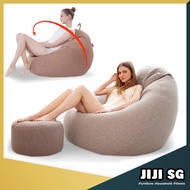 (JIJI.SG) NAMI Bean Bag (80 x 90CM / 90 x 110CM / 100 x 120CM) - Beanbag/ Bean bag Chair /Styrofoam