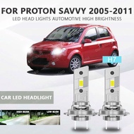 FOR proton savvy 2005-2011 Car LED HEADLIGHT H7 Super bright LED car headlights