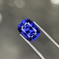 1.97 Ctw Lab Grown Blue Sapphire (Czochralski) Cushion Cut 8 x 6 (mm)