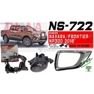 DLAA Fog Lamp For Nissan Navara / Frontier / NP300 2016
