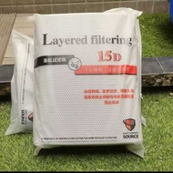 Aquarium Filter Cotton Sponge 15D layers 30 x 100 Dirt Filter and water cleaner