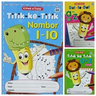 《Kohwai & Young》Dot-to-Dot Colouring Book