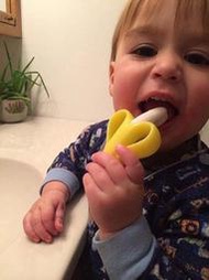 [德渝現貨]Baby Banana brush 寶寶香蕉牙膠固齒器