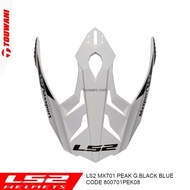 Peak Hat Gutter Helmet LS2 MX701 Explorer Frontier