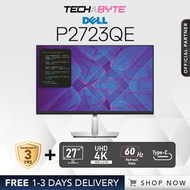 [FREE SAME DAY] Dell P2723QE | 27" UHD 4K | IPS | USB-C Hub Monitor