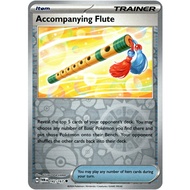 [Pokemon Cards] Accompanying Flute - 142/167 - Uncommon Reverse Holo (Twilight Masquerade) [TWMen]
