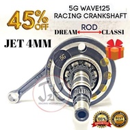 Crankshaft Wave 125 pnp wave 125 Jet 4mm Rod Class 1 Rod Dream W125 Wave125 Gransap 5G Wave 125 pnp 