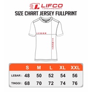 NEW!!! PREMIUM JERSEY ORIGINAL LIFCO VOLLEY BALL PRA-PON DKI JAKARTA