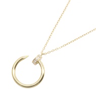 [二手] Cartier Juste un Clou 鑽石項鍊 B7224889，頸圍 39/41 厘米，K18（黃金），鑽石 Juste un Clou 鑽石項鍊