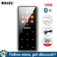 RUIZU D29บลูทูธเครื่องเล่น MP3พร้อมลำโพงในตัว Lossless เครื่องเล่นวิดีโอเพลงแบบพกพา Walkman 8GB 16GB