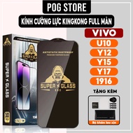Vivo U10 (1916), Y12, Y15, Y17 Kingkong full screen tempered glass | Screen protector for Vivo