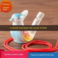 whistle for referee whistle for emergency Mud Children's Toy Ceramic Bird Bird Whistle Water Thrush 