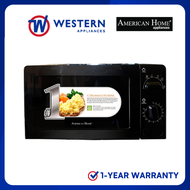 American Home AMW22BLACK 20L Microwave Oven