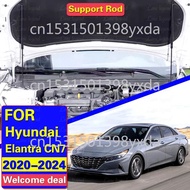 Hood Struts For Hyundai Elantra N CN7 Avante i30 Sedan 2020-2024 Front Bonnet Modify Lift Support Sh