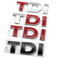 3D Metal TDI Letters Emblem Badge Sticker Decals for VW Golf 4 5 6 7 JETTA PASSAT MK2 MK4 MK5 MK6 MK