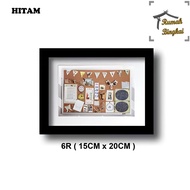 Photo Frame / Picture Frame Size 6R (15CM x 20CM) + PLUS GLASS