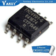 2 pcs FM24V01-GTR SOP SOP-8 FM24V01-G FM24V01 24V01 SOP8 original novo