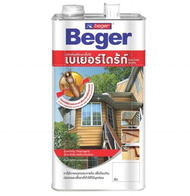 BEGERDRITE เบเยอร์ไดร์ท  ผลิตภัณฑ์ป้องกันปลวก และเชื้อรา Beger น้ำยารักษาเนื้อไม้ ป้องกัน ปลวก ชนิดทา กลิ่นบางเบา ขนาด 4 ลิตร