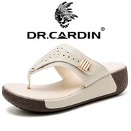 Dr Cardin women shoes Women's casual leather sandals Boat Shoes summer Flat Shoes woman Boat Shoe De