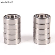 Wacdbhbwah 10 Rubber Closed Bearings 688-2rs 688 RS Miniature Bearings 8x16x5mm VN