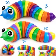 New slug decompression toy Fidgetslug slug wriggling caterpillar puzzle fingertip snail children's t