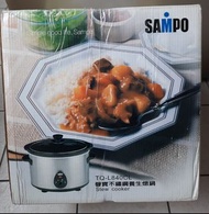 [全新]聲寶4公升不鏽鋼養生燉鍋 TQ-L840CL  SAMPO Stew cooker