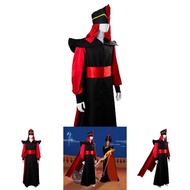 The Return Aladdin Of Jafar Cosplay Robe Cloak Cape Hat Outfit Wizard Costume